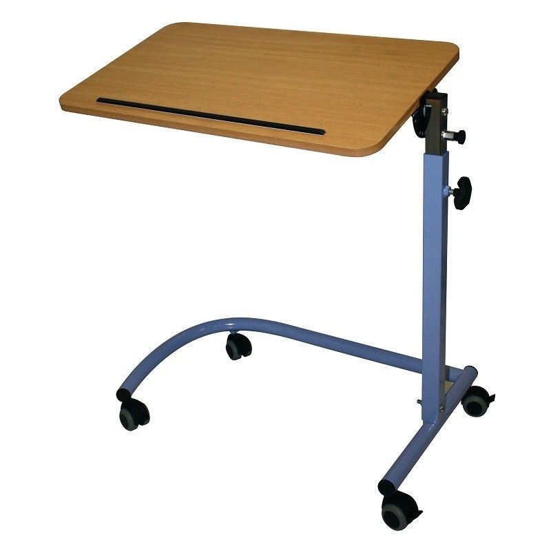 Overbed table on casters - Galeo - HMS-VILGO - manually operated ...