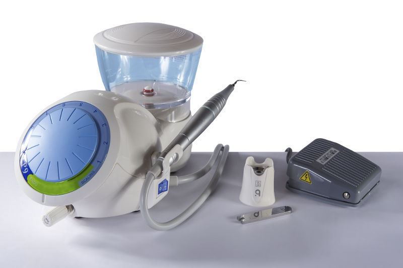 Ultrasonic dental scaler P9 4TEK SRL for endodontics / complete set / stainless steel