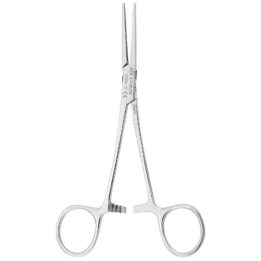 Surgical forceps 05201 ASA Dental Crile / hemostatic / straight