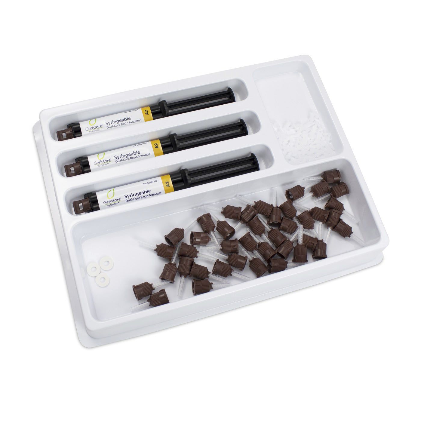 Hybrid composite dental material Geristore® DenMat Holdings