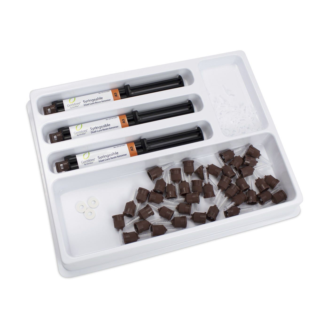 Hybrid composite dental material Geristore® DenMat Holdings