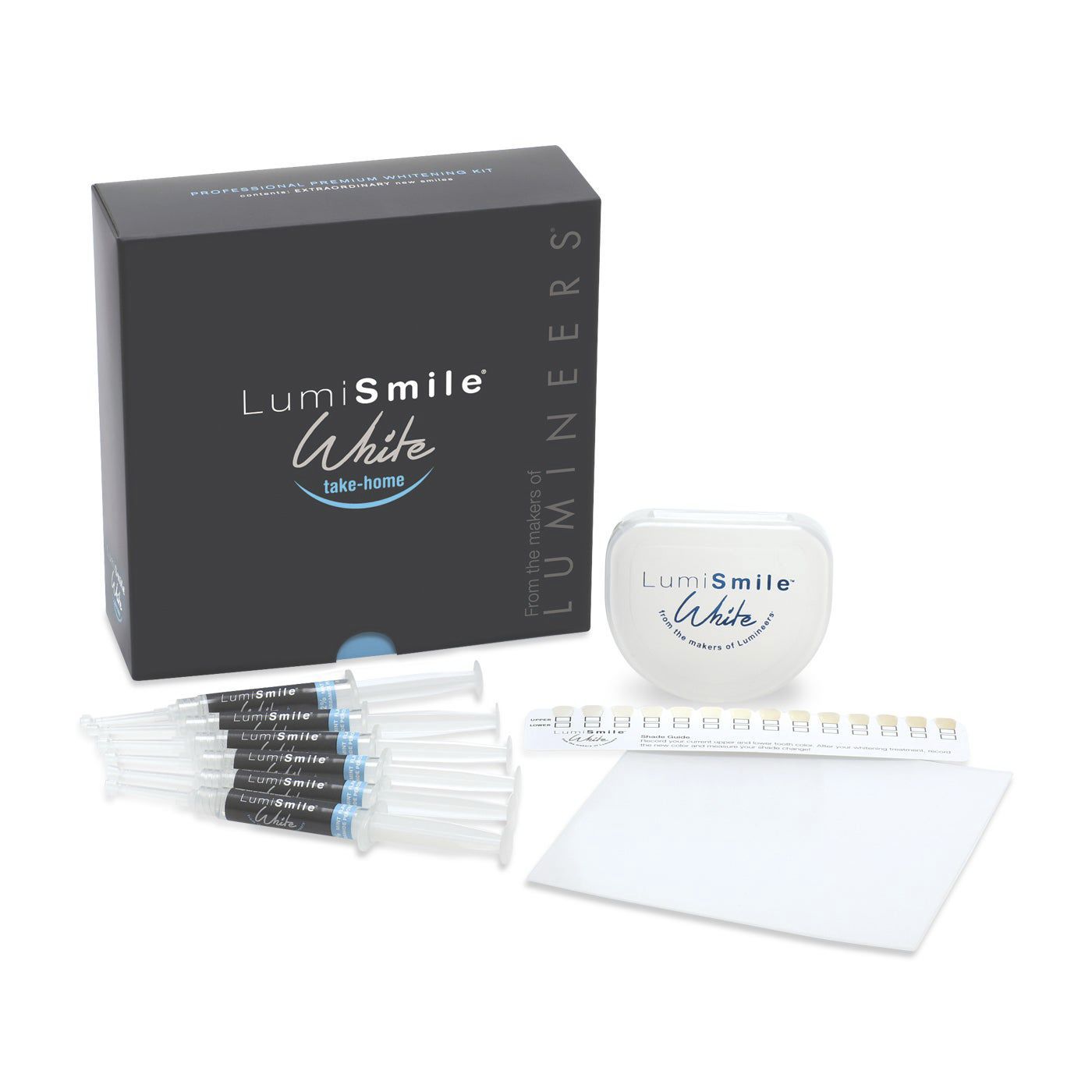 Dental whitening instrument kit LumiSmile®White TakeHome DenMat Holdings
