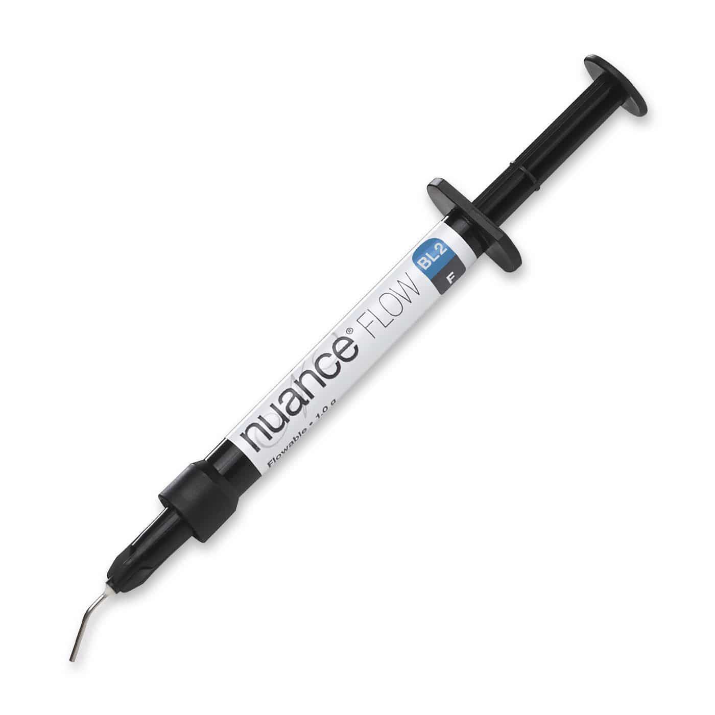 Flowable composite dental material Nuance® DenMat Holdings for