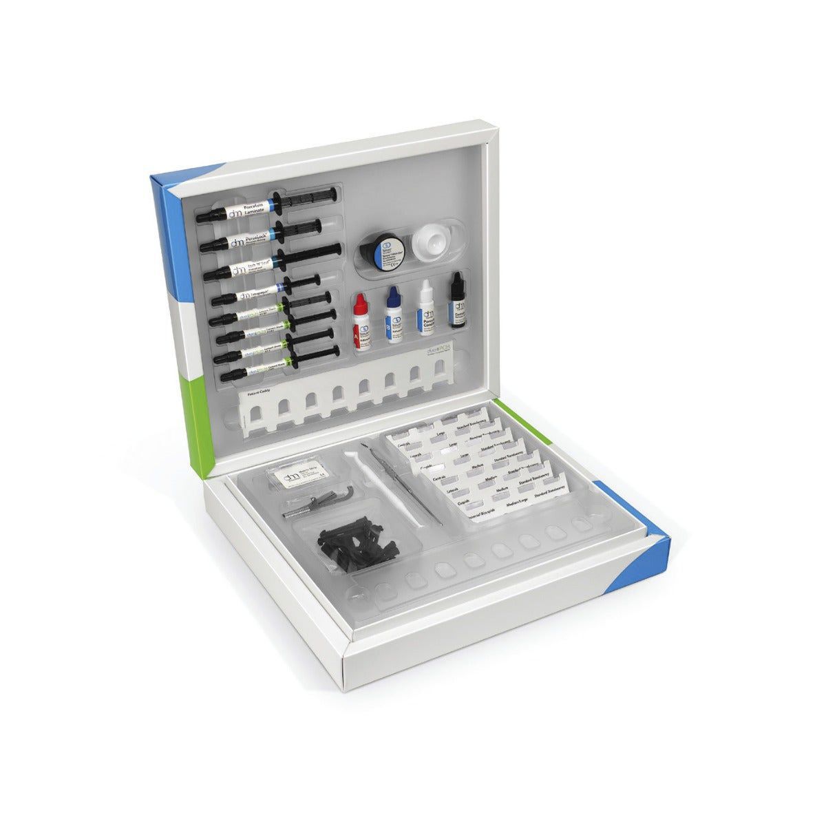 Dental restoration instrument kit Duo PCH® DenMat Holdings