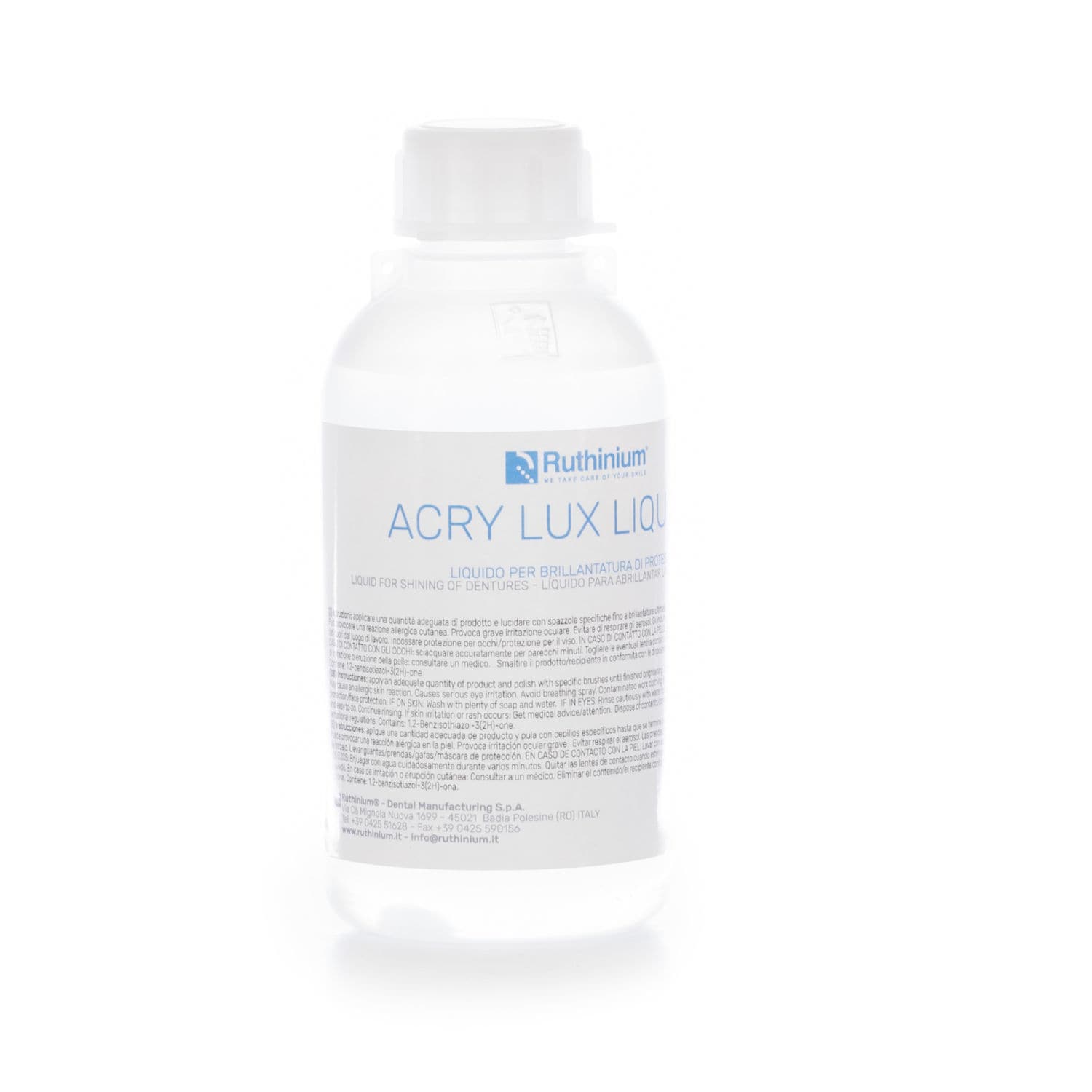 Acrylic dental material ACRY LUX LIQUID DENTAL MANUFACTURING S.p.A