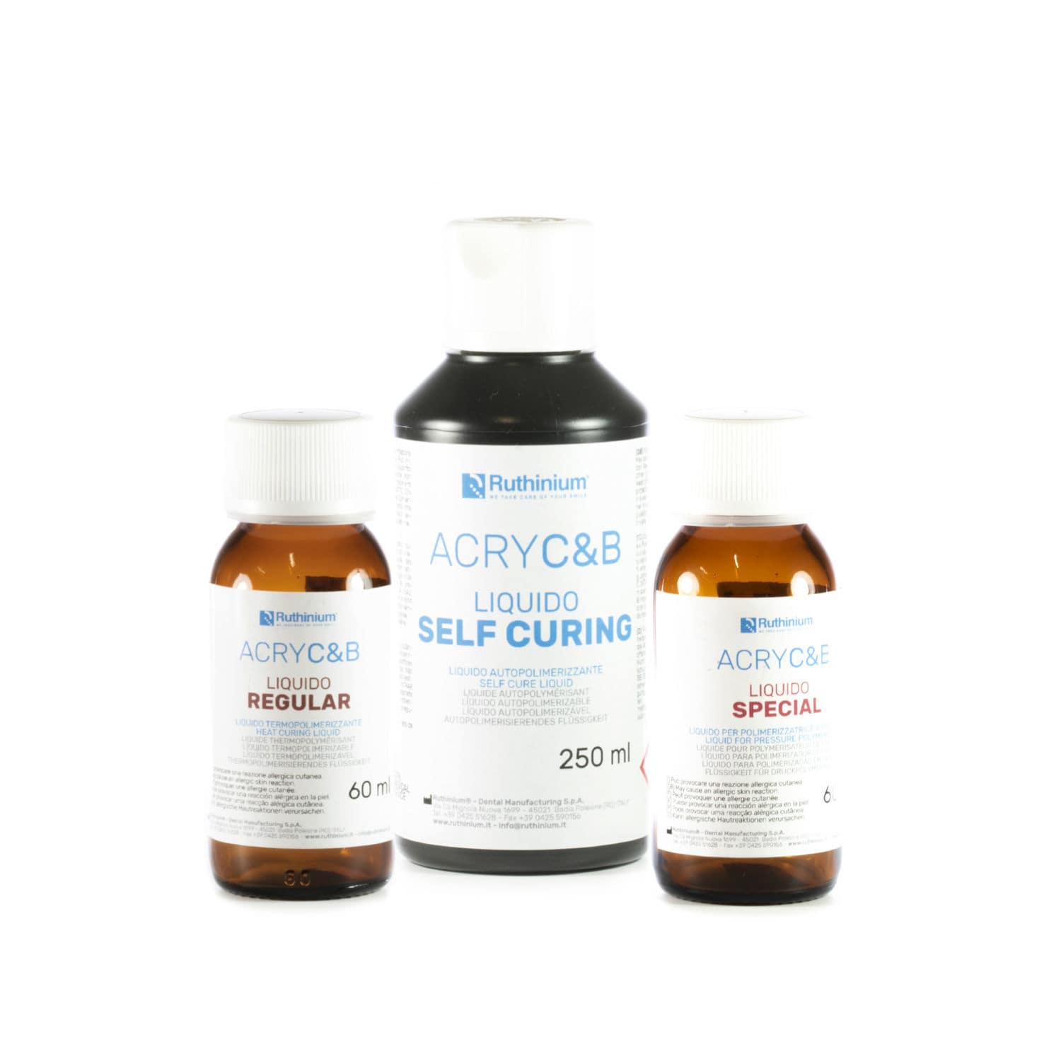 Acrylic dental material ACRY C&B DENTAL MANUFACTURING S.p.A