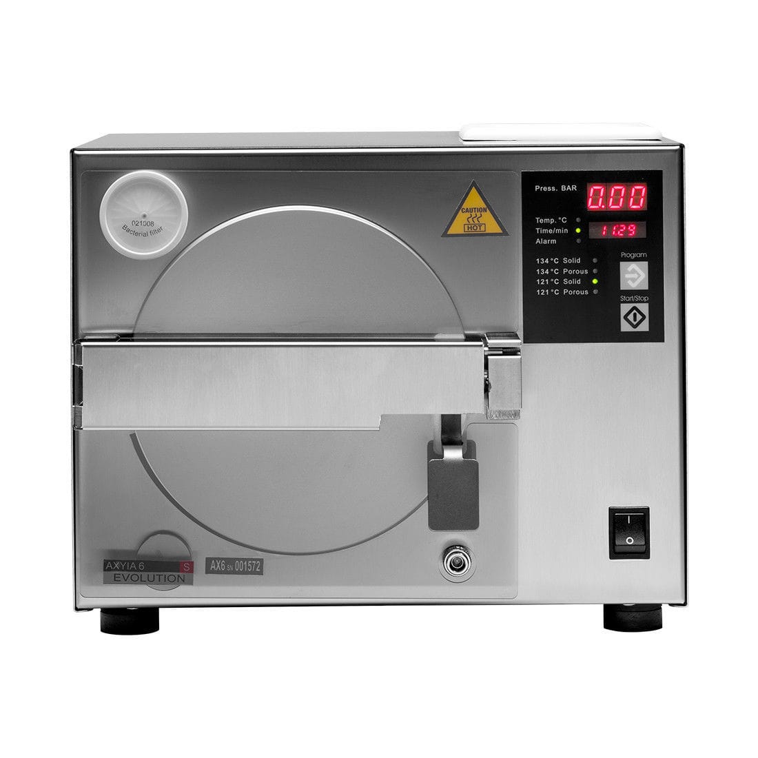 Dental autoclave axya6 DXP Sterilization benchtop / compact