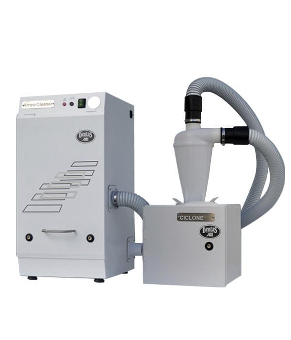 Dental laboratory dust suction unit DENTAS for milling machines