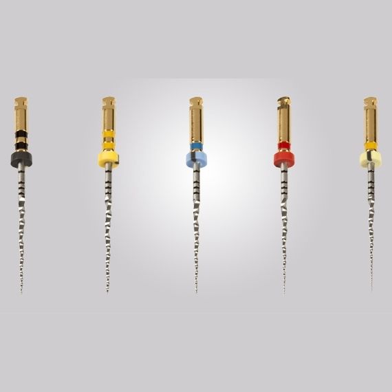 Rotary endodontic file PROTAPER NEXT® DENTSPLY MAILLEFER root canal shaping / NiTi