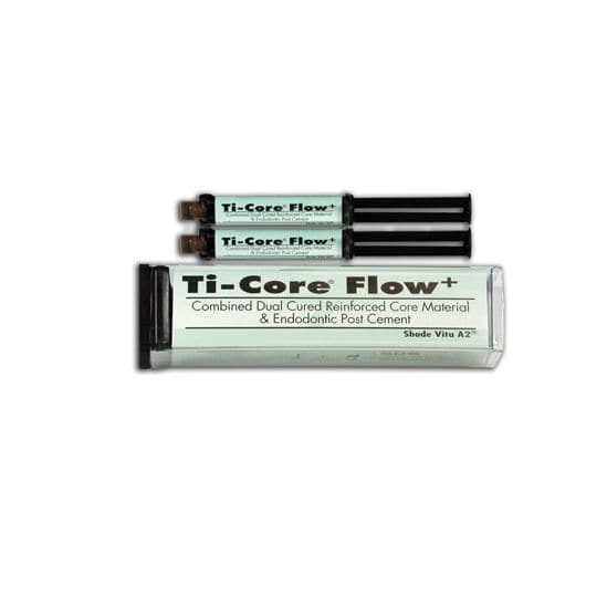 Composite dental material TiCore Flow+ ESSENTIAL DENTAL SYSTEMS