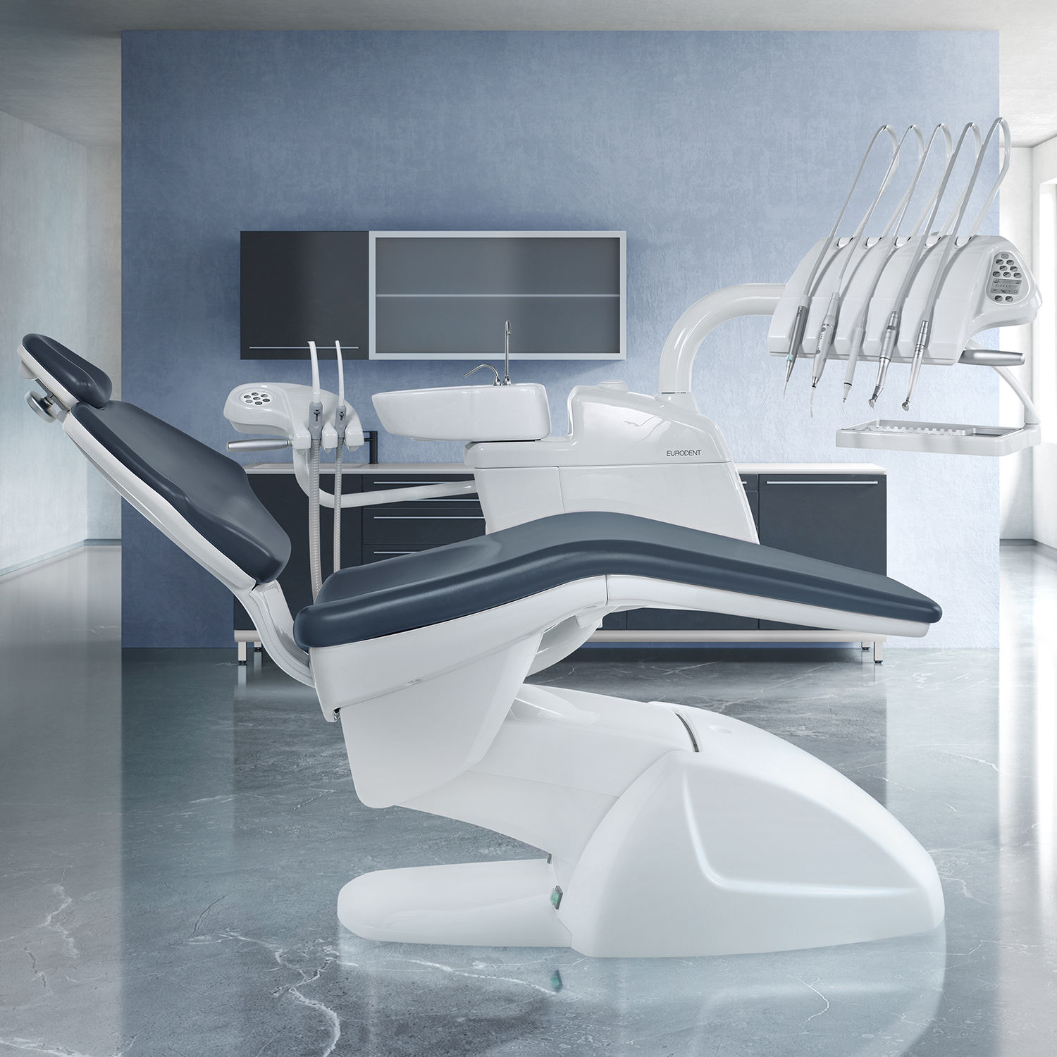 Dental unit with chair ISOTRON EURODENT with delivery system
