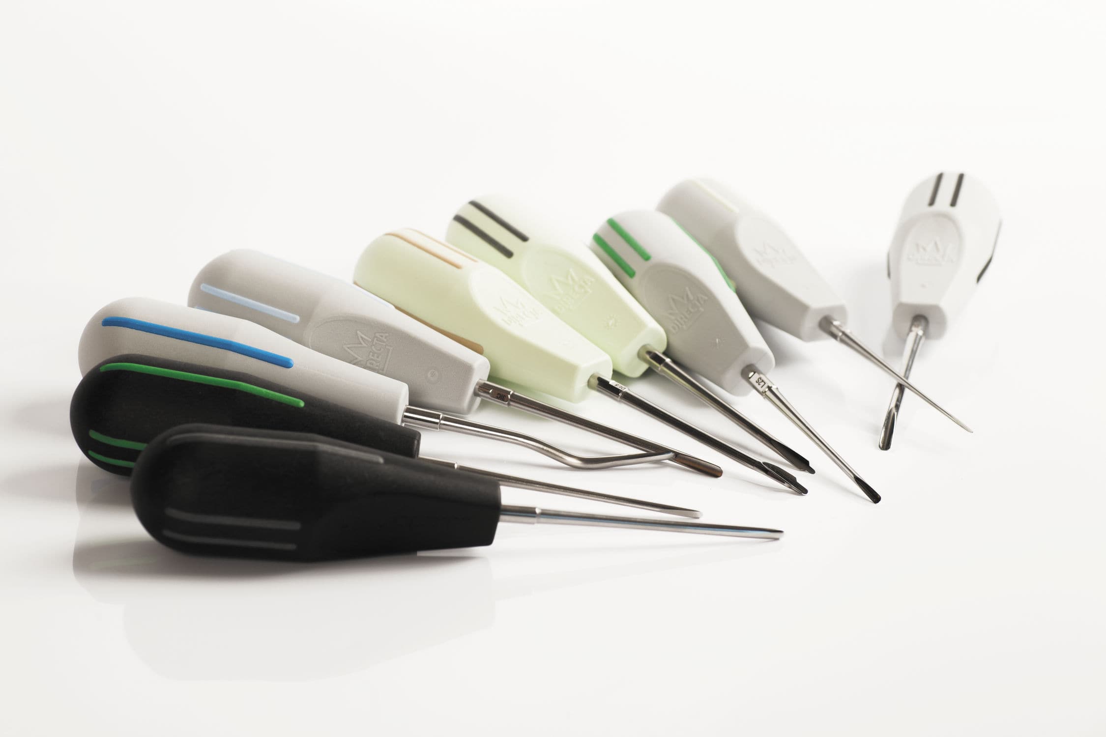 Straight periotome kit Luxator DIRECTA AB curved