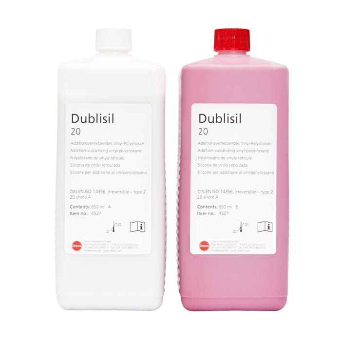 Silicone dental material Dublisil® 20 Dreve Dentamid GmbH duplicating