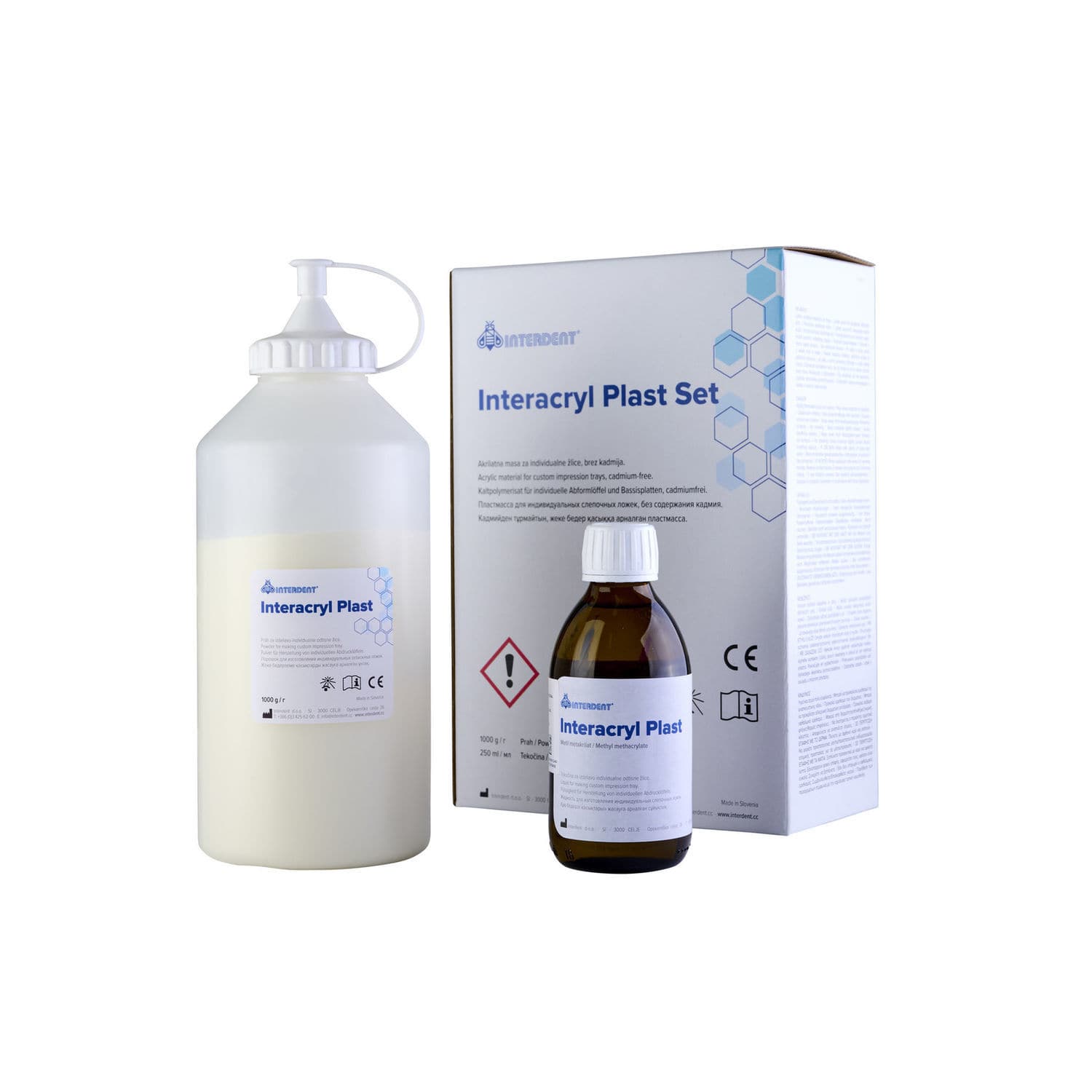 Insertable Acrylic Acrylic dental material - INTERACRYL PLAST - Interdent - for impression ...