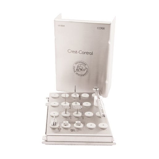 Dental implant surgery instrument kit CrestControl Meisinger