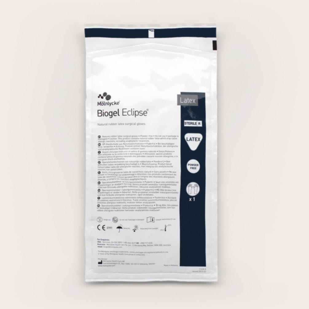 Latex gloves Biogel Eclipse® Mölnlycke Health Care medical / surgical