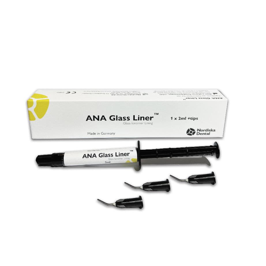 Glass ionomer dental material ANA Glass Liner™ Nordiska Dental AB