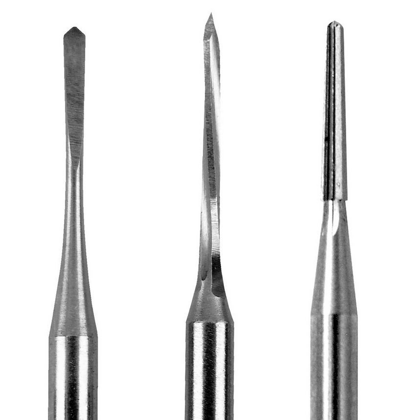 Dental drill bit S111 Parkell Inc. stainless steel / tapered