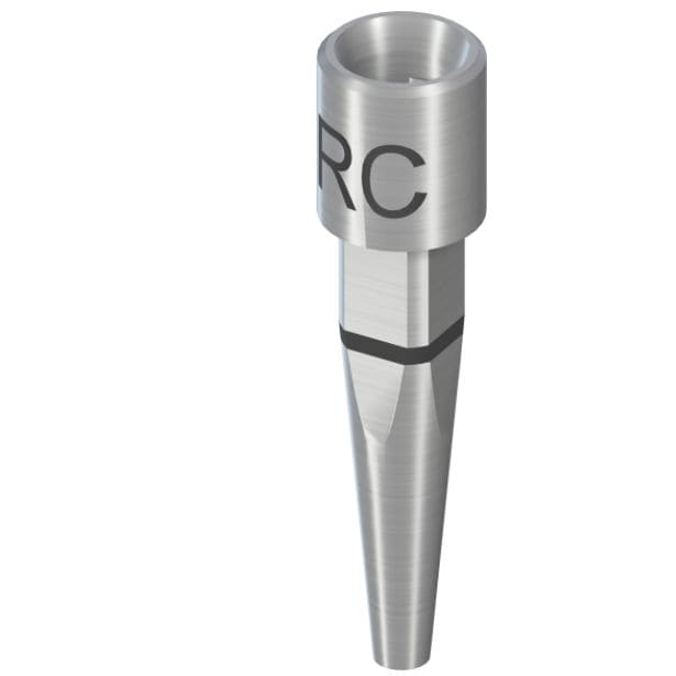 Stainless steel dental implant analog 025.4102 Institut Straumann