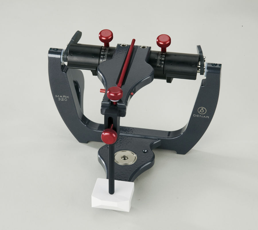 Semiadjustable dental articulator Denar® Mark 320 Whip Mix Corporation