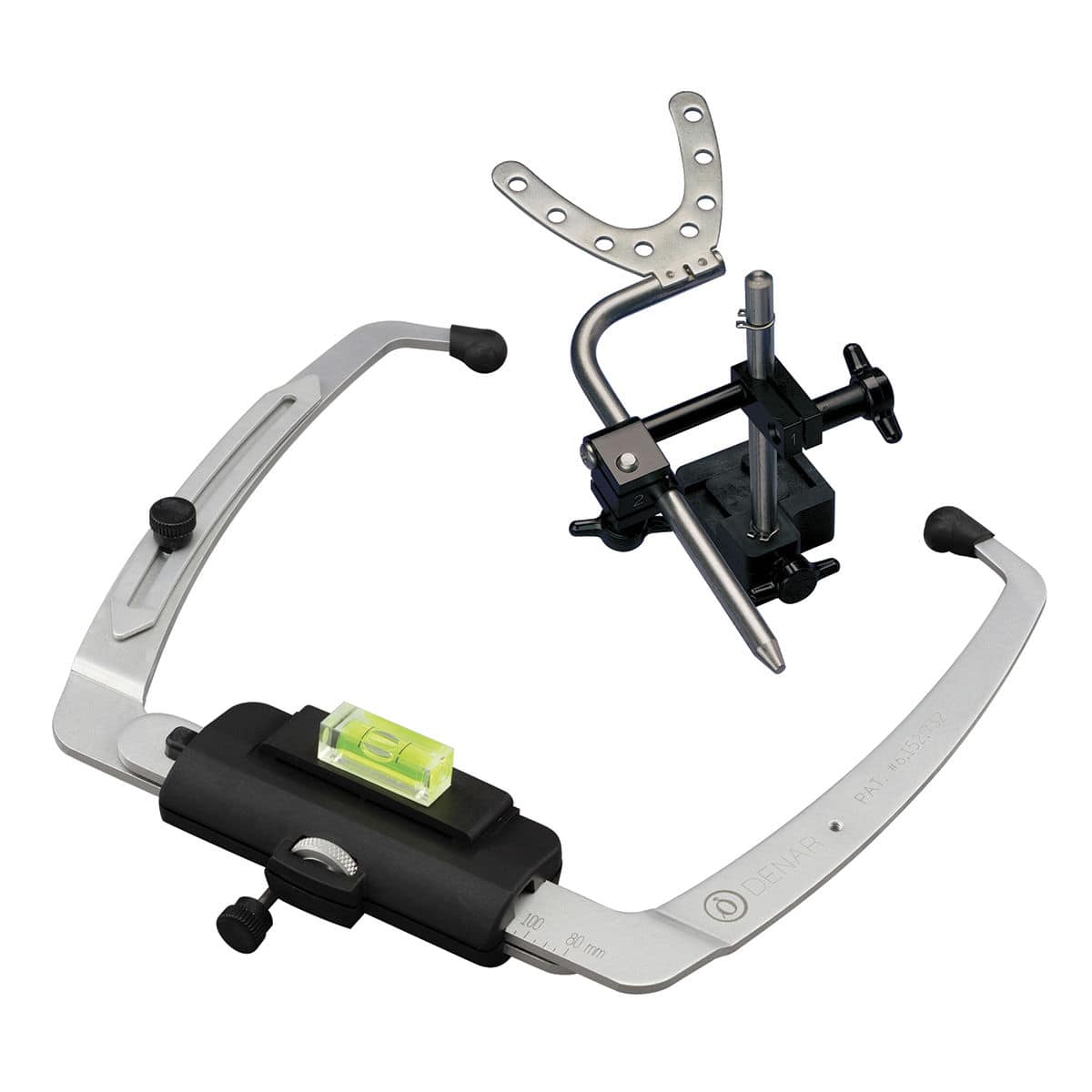 Dental facebow with virtual articulator Denar® Slidematic Whip Mix