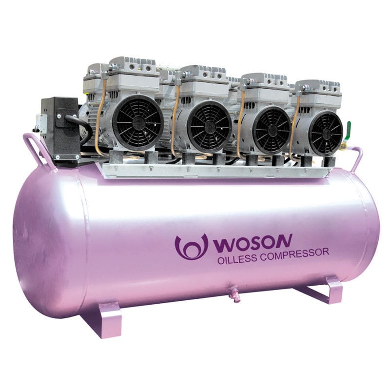 Medical air compressor WOP120 Woson Medical oilfree
