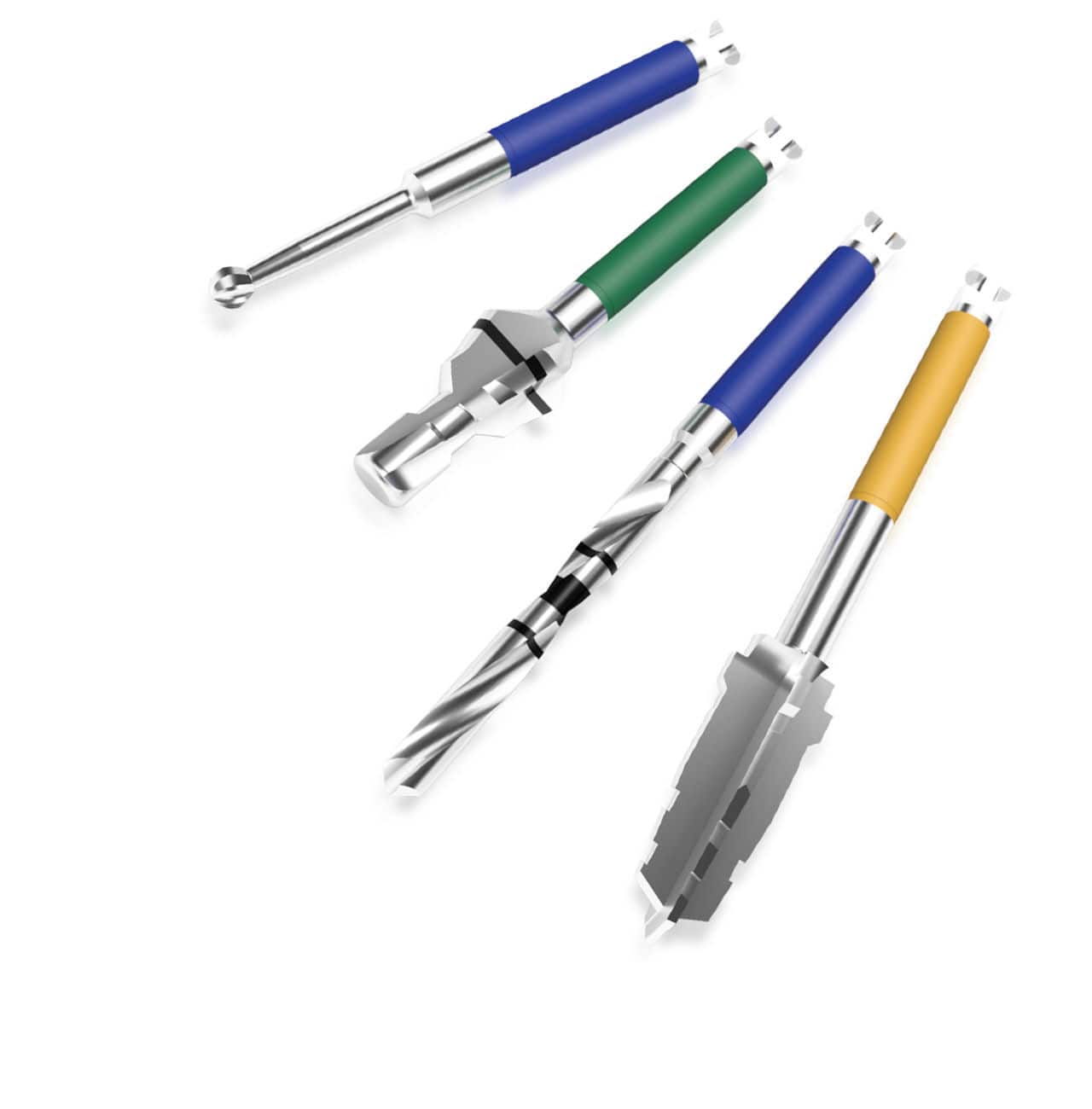 Dental implantology drill bit RD100SP Zimmer Dental titanium