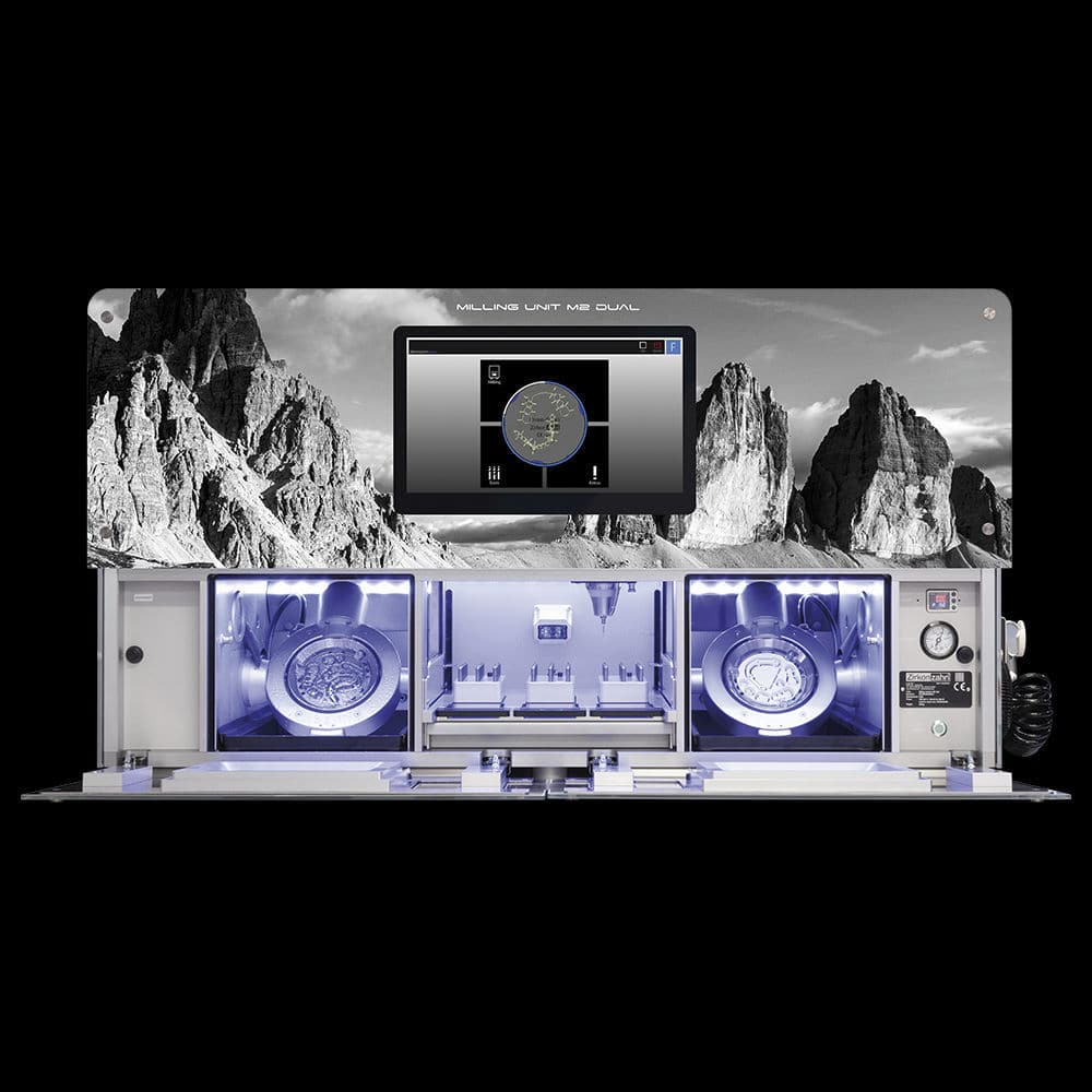 Twochamber milling machine M2 Dual Wet Heavy Zirkonzahn CAD/CAM