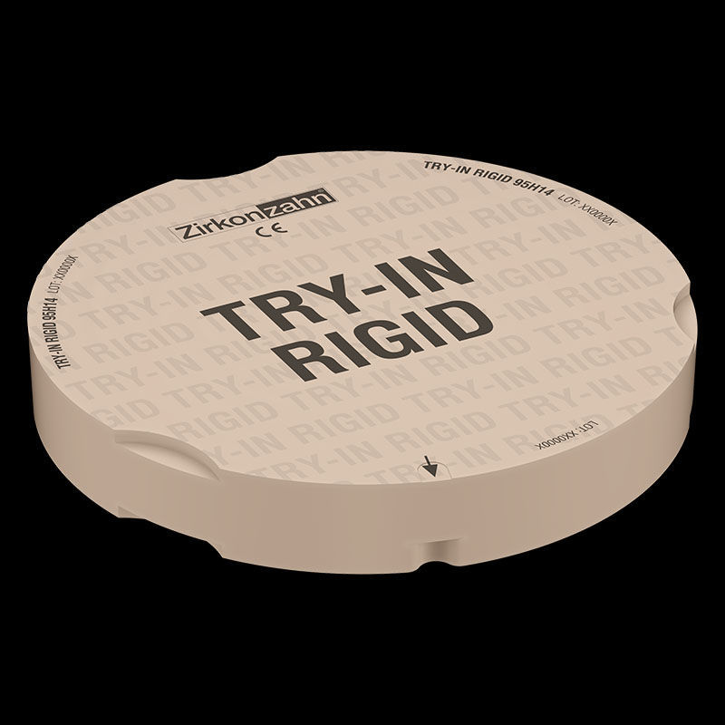 Resin dental material - Try-In Rigid - Zirkonzahn - for dental ...