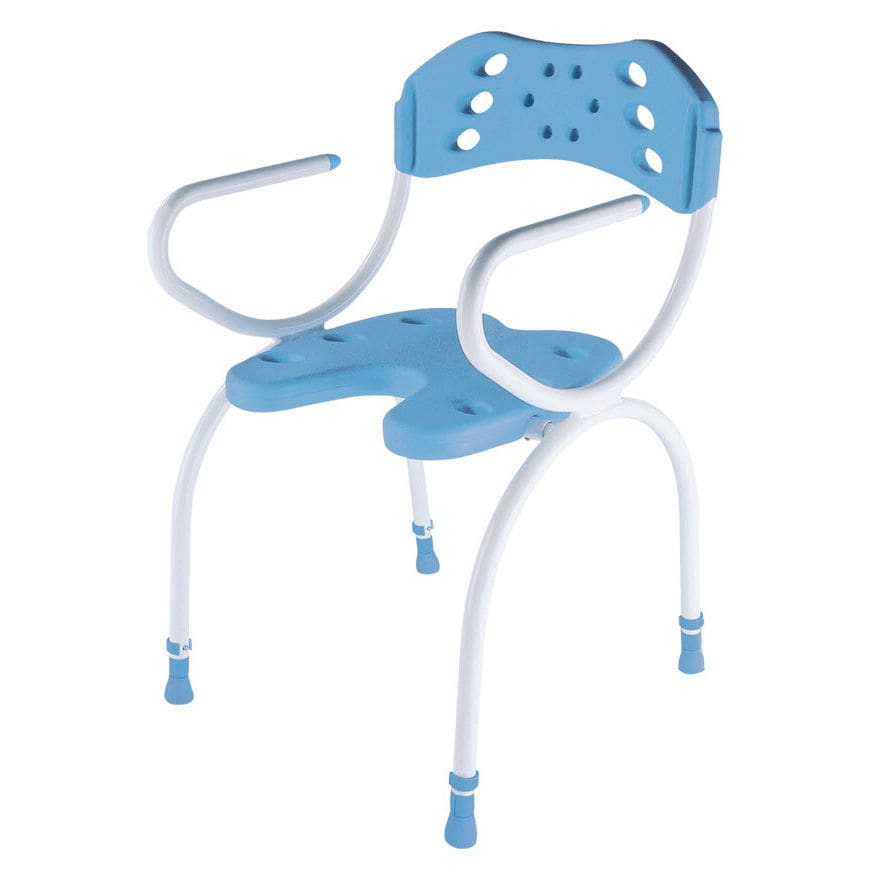 Shower chair Trinidad Bischoff & Bischoff with cutout seat / with