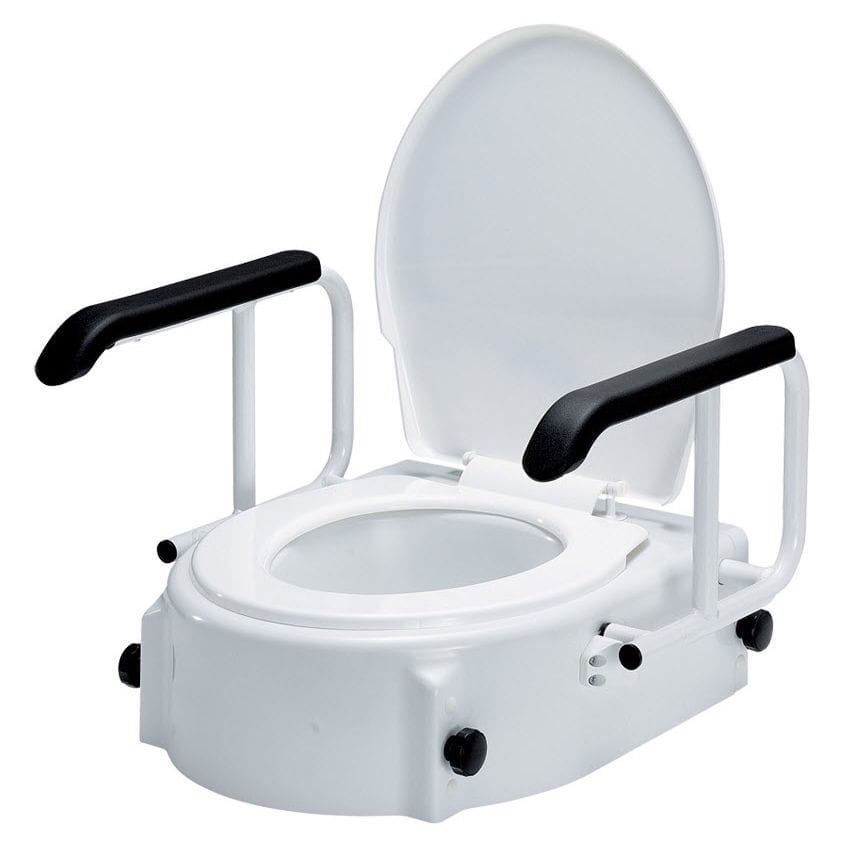 Raised toilet seat with armrests TSEA Bischoff & Bischoff with