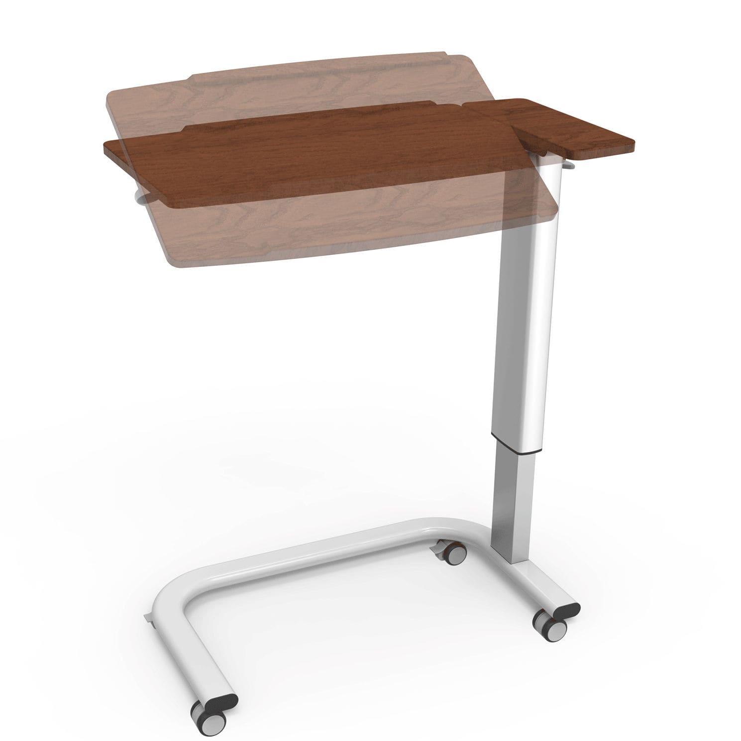 Height-adjustable Overbed Table - BT40 - Bailida - Tilting / Manually ...