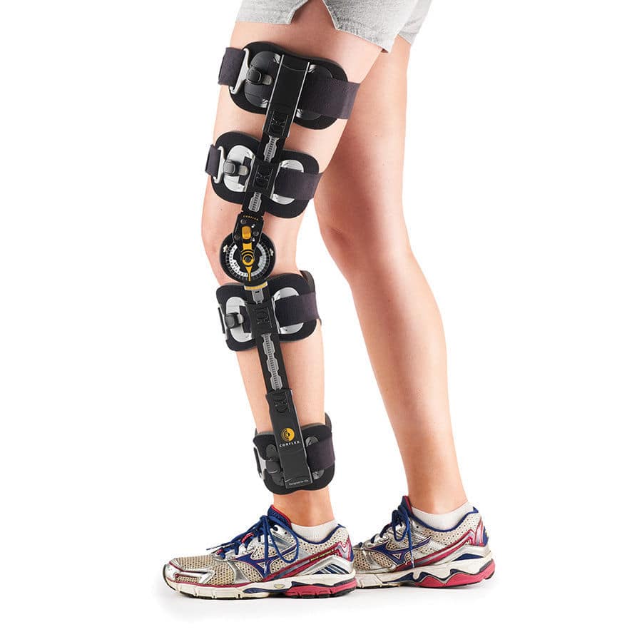 Knee orthosis - CONTENDER® - Corflex - articulated