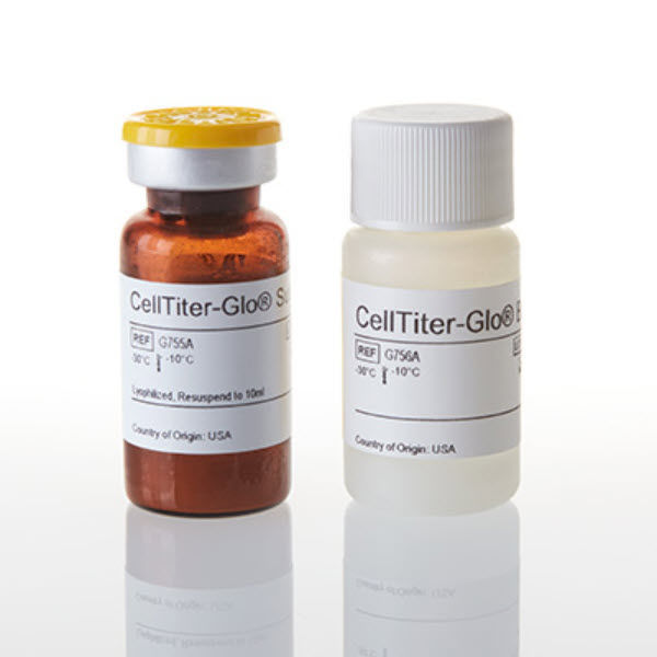 Medical research assay kit CellTiterGlo® Promega France cell