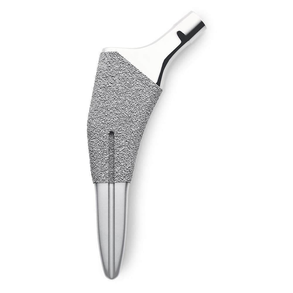Cementless femoral stem TRIBUTE® Ortho Development
