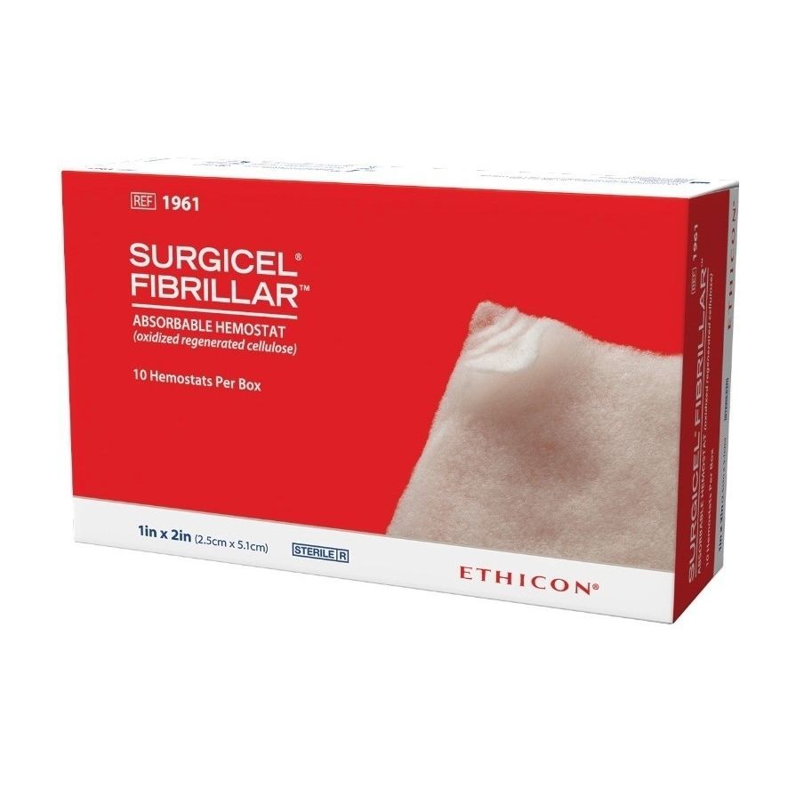 Hemostatic pad SURGICEL® FIBRILLAR™ Ethicon