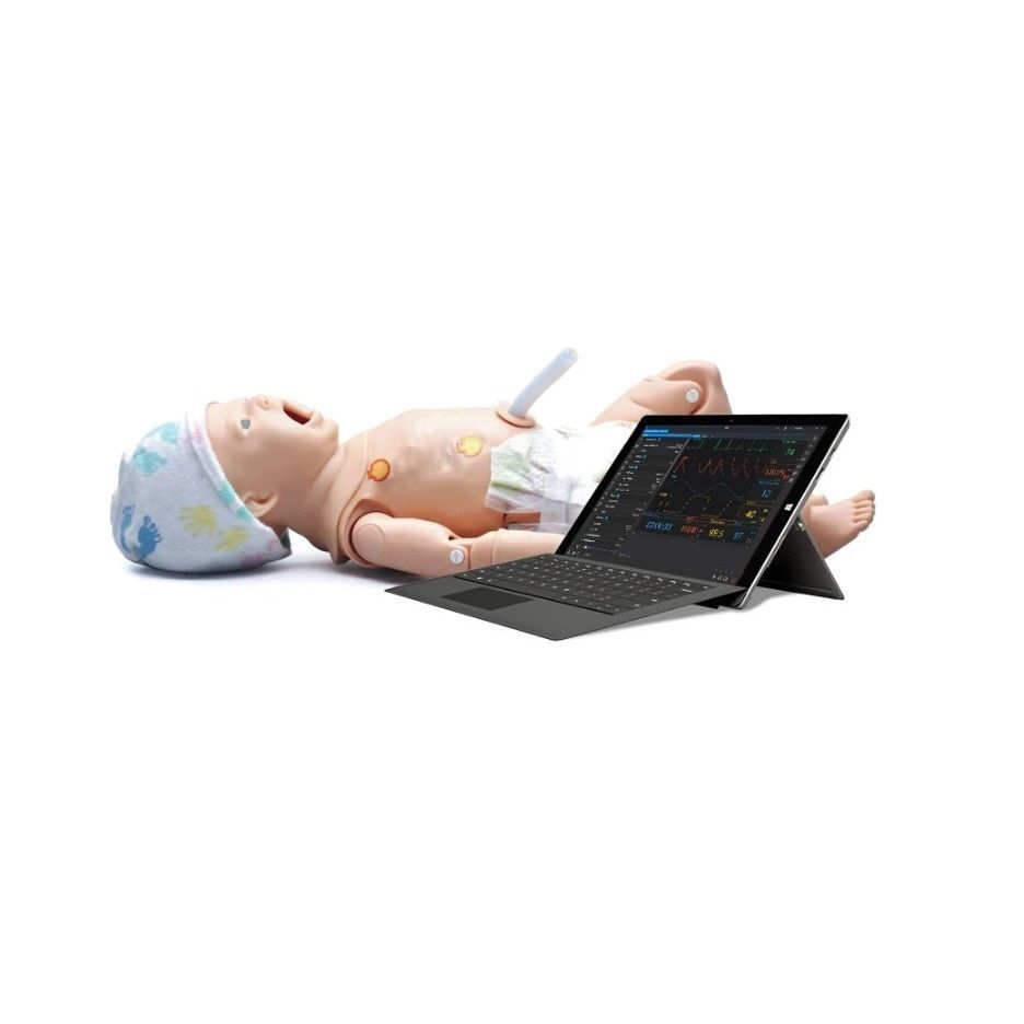 Injection simulator - Newborn HAL® S3010 - Gaumard - breathing / heart ...