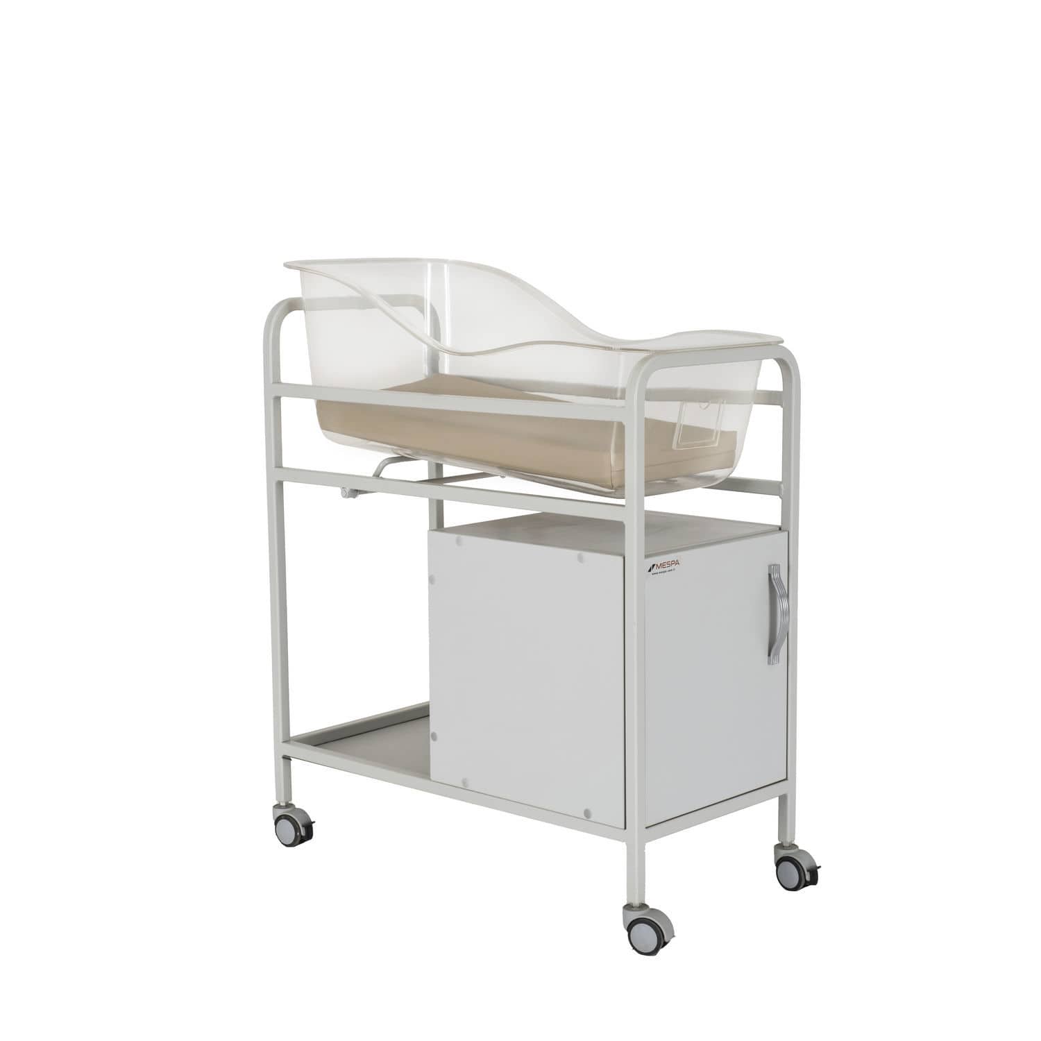 Baby hospital cot MS 1130 MESPA reverse Trendelenburg / on