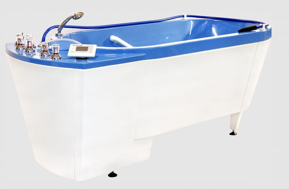 Hydromassage bathtub ALMAGRO series Project Blue Generation