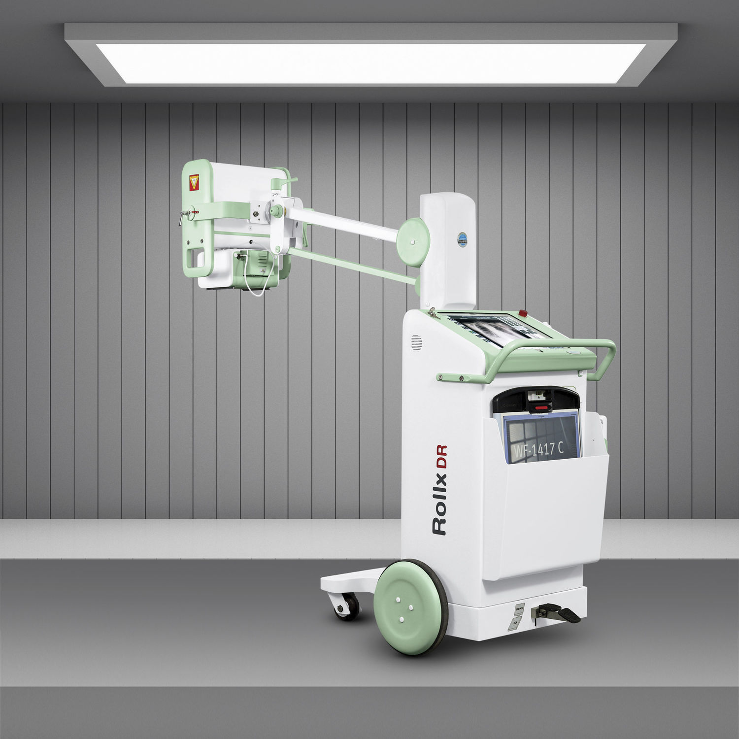 Digital mobile radiography unit - Rollx DR - Allengers Medical Systems ...