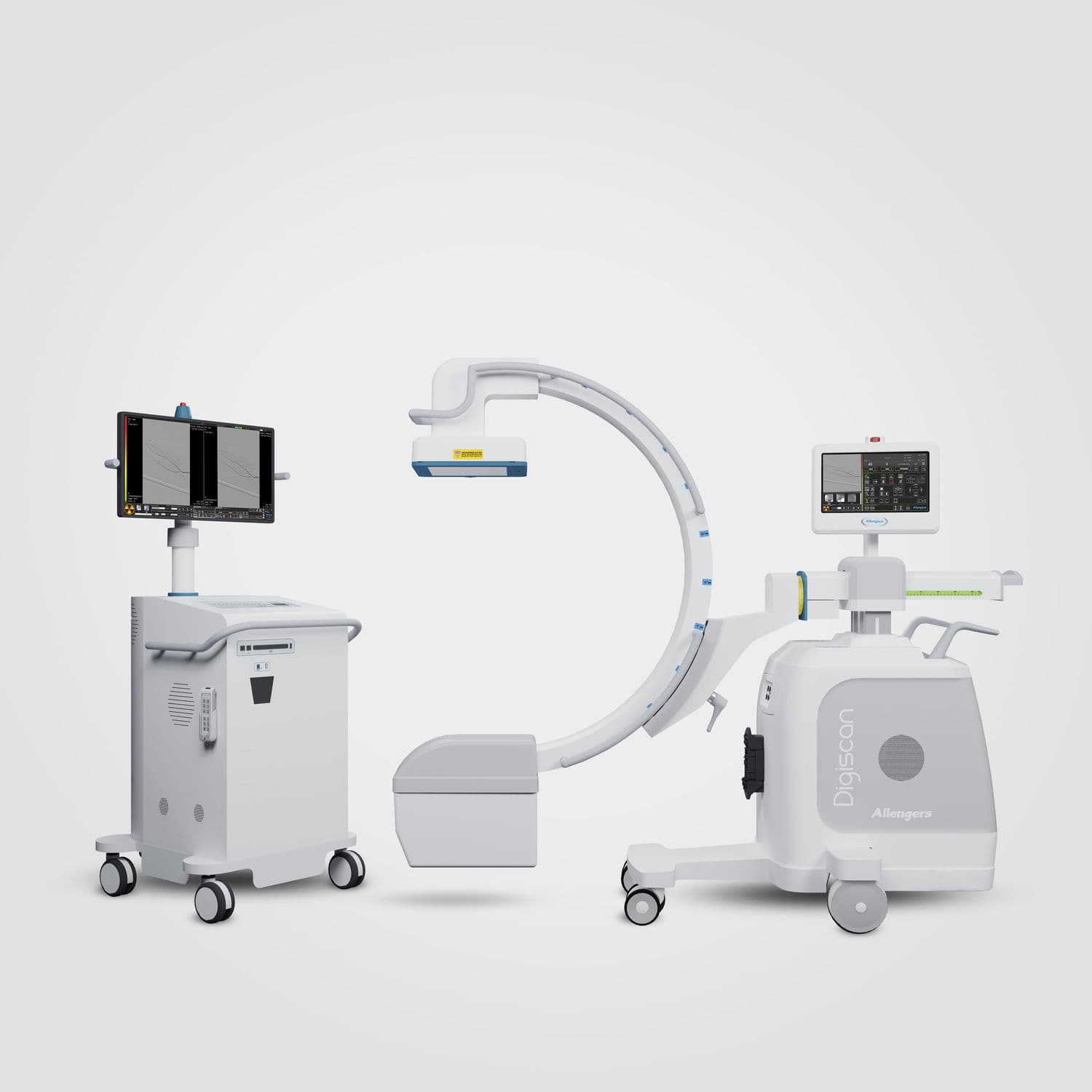 Mobile C-arm - DIGISCAN V20/V30 - Allengers Medical Systems - with flat ...