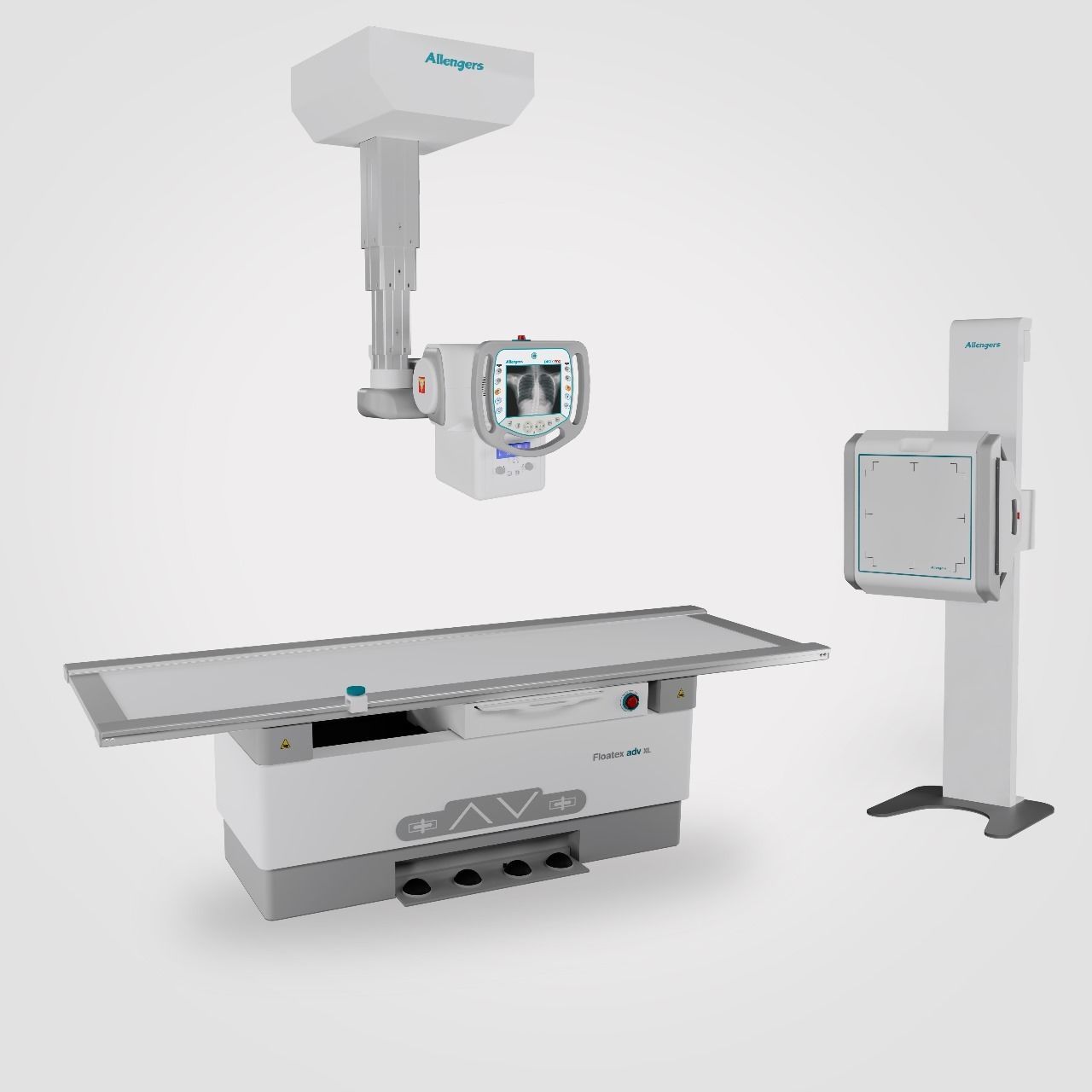 Digital X-ray system - Digix FDX - Allengers Medical Systems - for ...