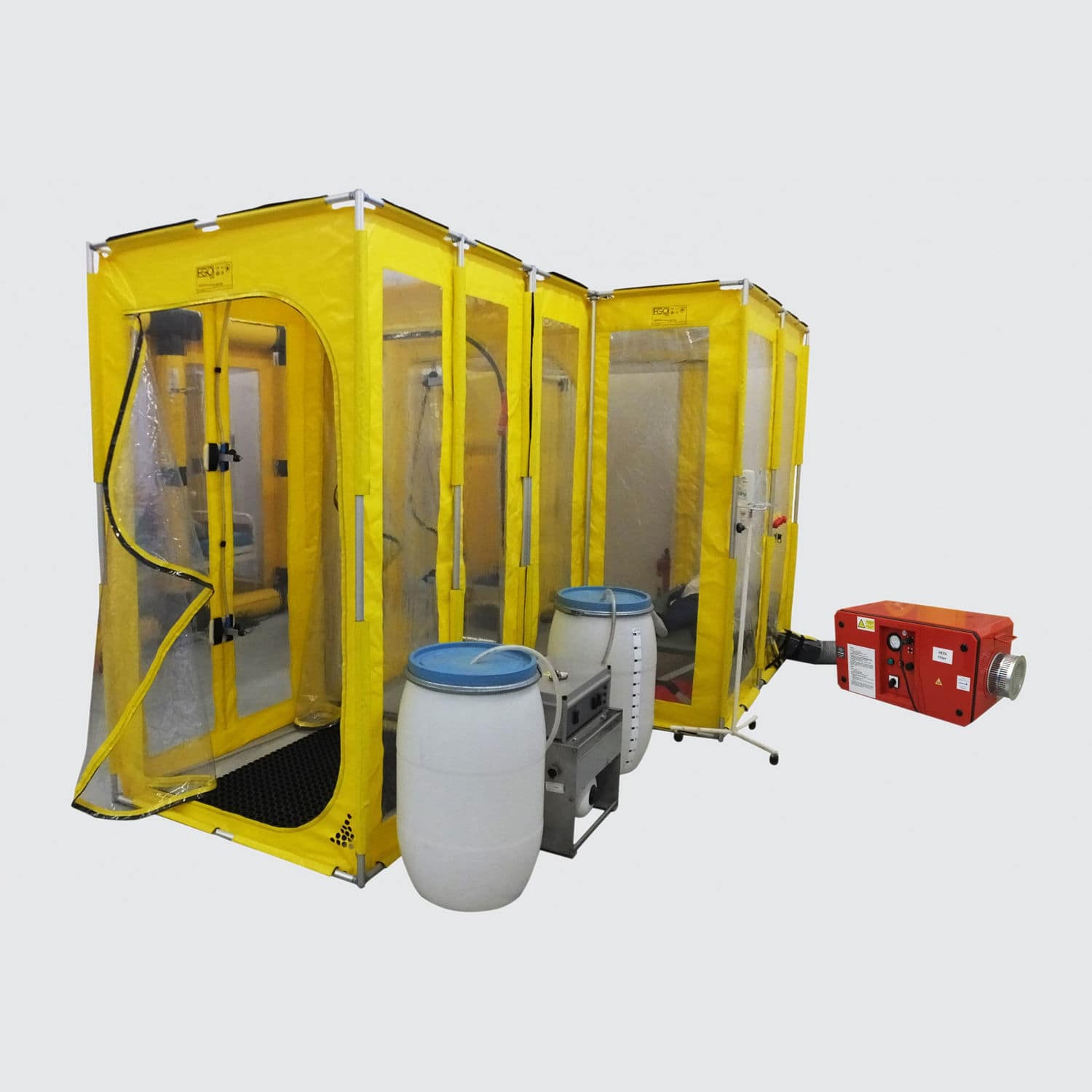 Medical isolation chamber EBX EGO Zlín floorstanding / negative pressure
