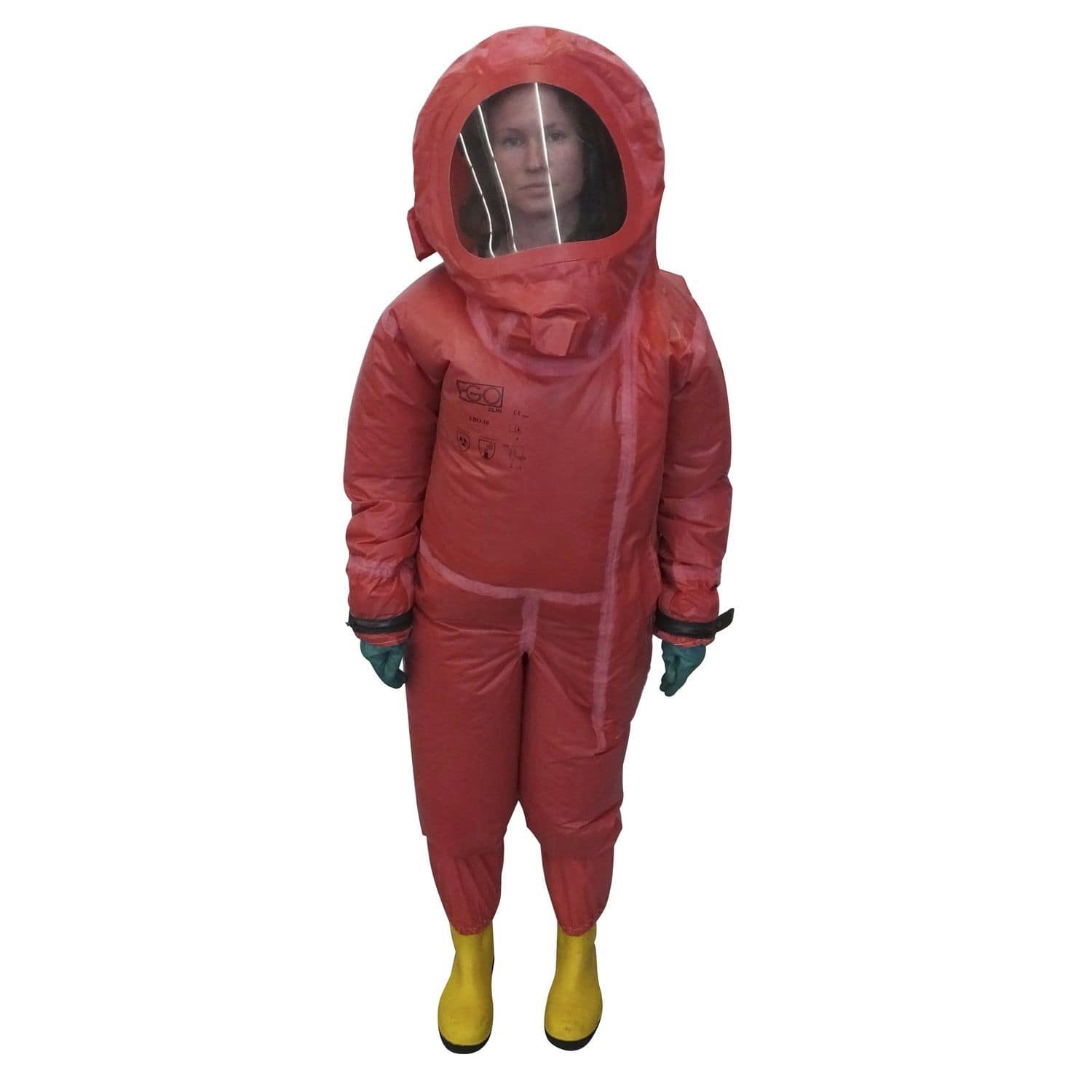 Unisex protective coveralls - EBO-10 - EGO Zlín - air-fed / green