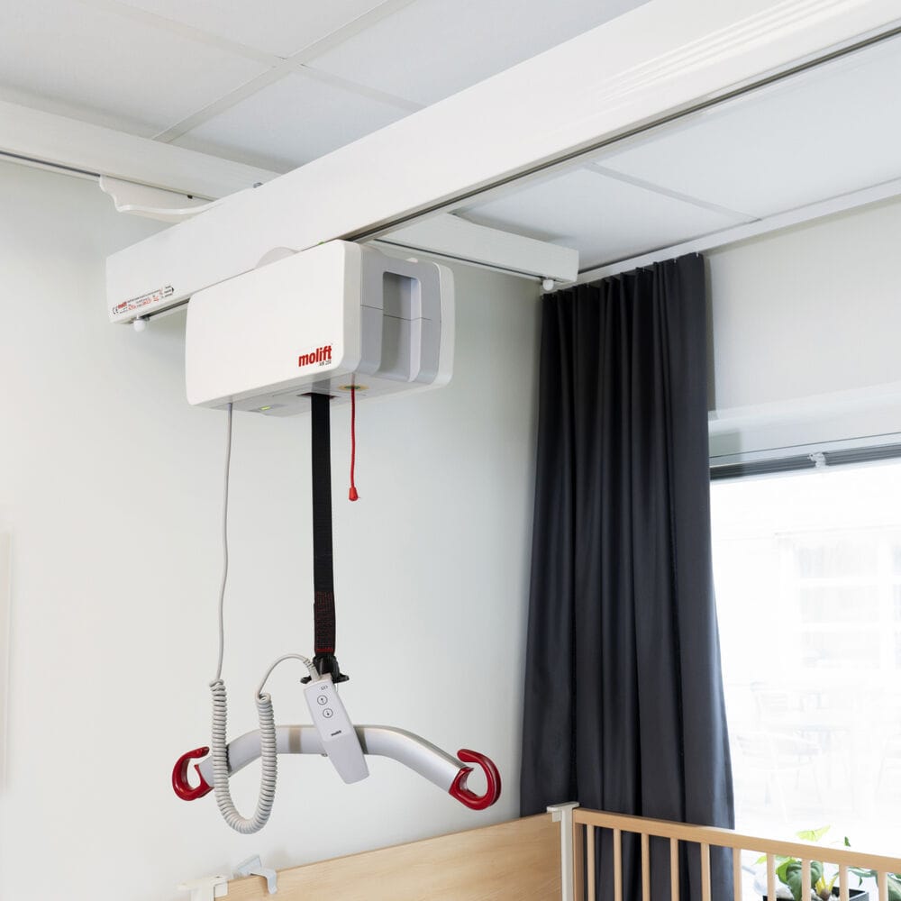 Electric patient lift Etac ceilingmounted / railmounted / for