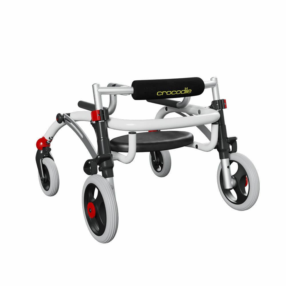 4wheel mobility walker R82 Crocodile Etac heightadjustable / with seat / with elbowrest