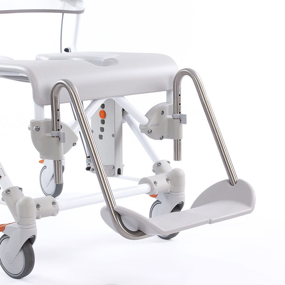 Commode Leg Commode chair legrest - 80209532 - Etac - stainless steel