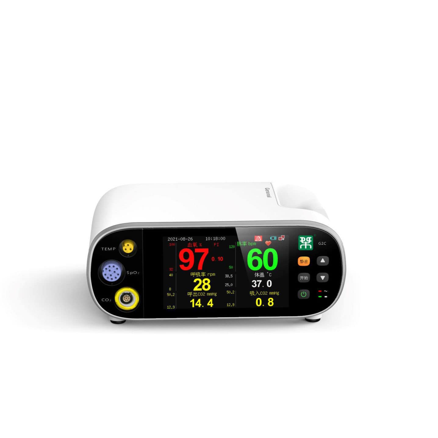 Tabletop vital signs monitor - G2C - General Meditech - SpO2 / TEMP ...