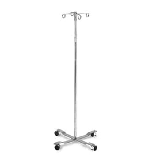 IV pole on casters 2188 Hausmann 4hook
