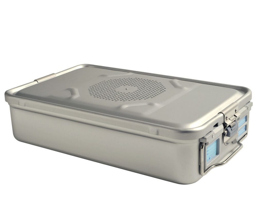 Instrument sterilization container ACAL301307 Holtex perforated